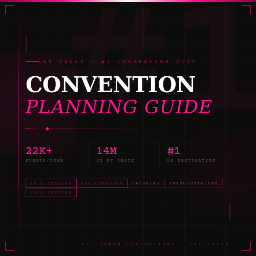 Convention Planning in Las Vegas: What Every Organizer Needs to Know